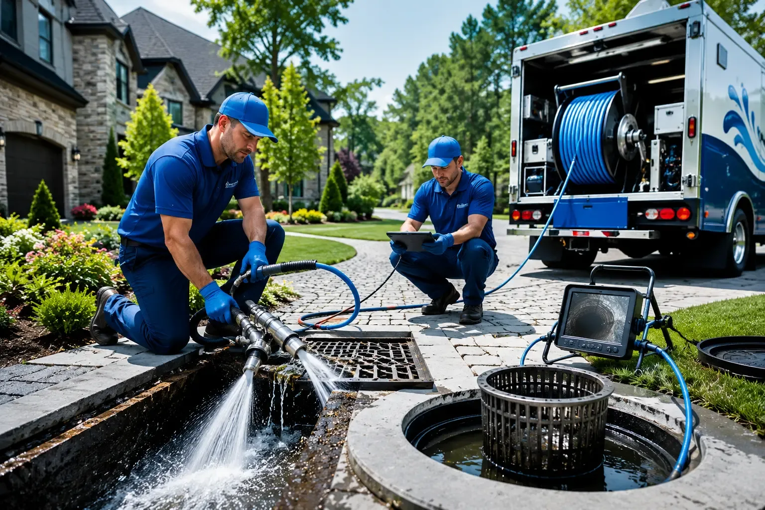 Local outdoor drain cleaning professionals in Fremont, MI